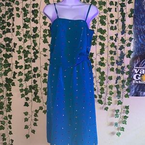 100% polyester tank top skirt set